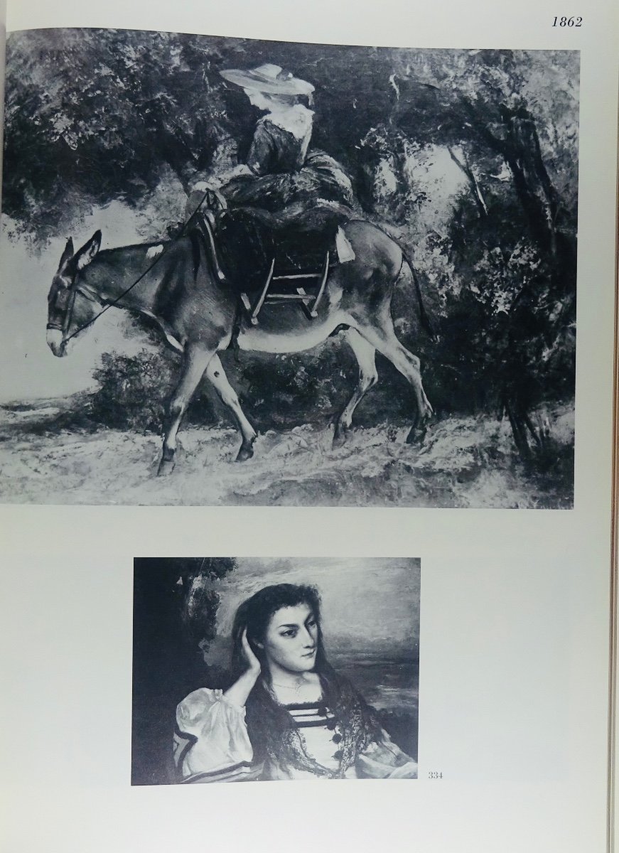 FERNIER (Robert) - La vie et l'oeuvre de Gustave Courbet. Catalogue raisonné 1819-1877. 1977.-photo-4