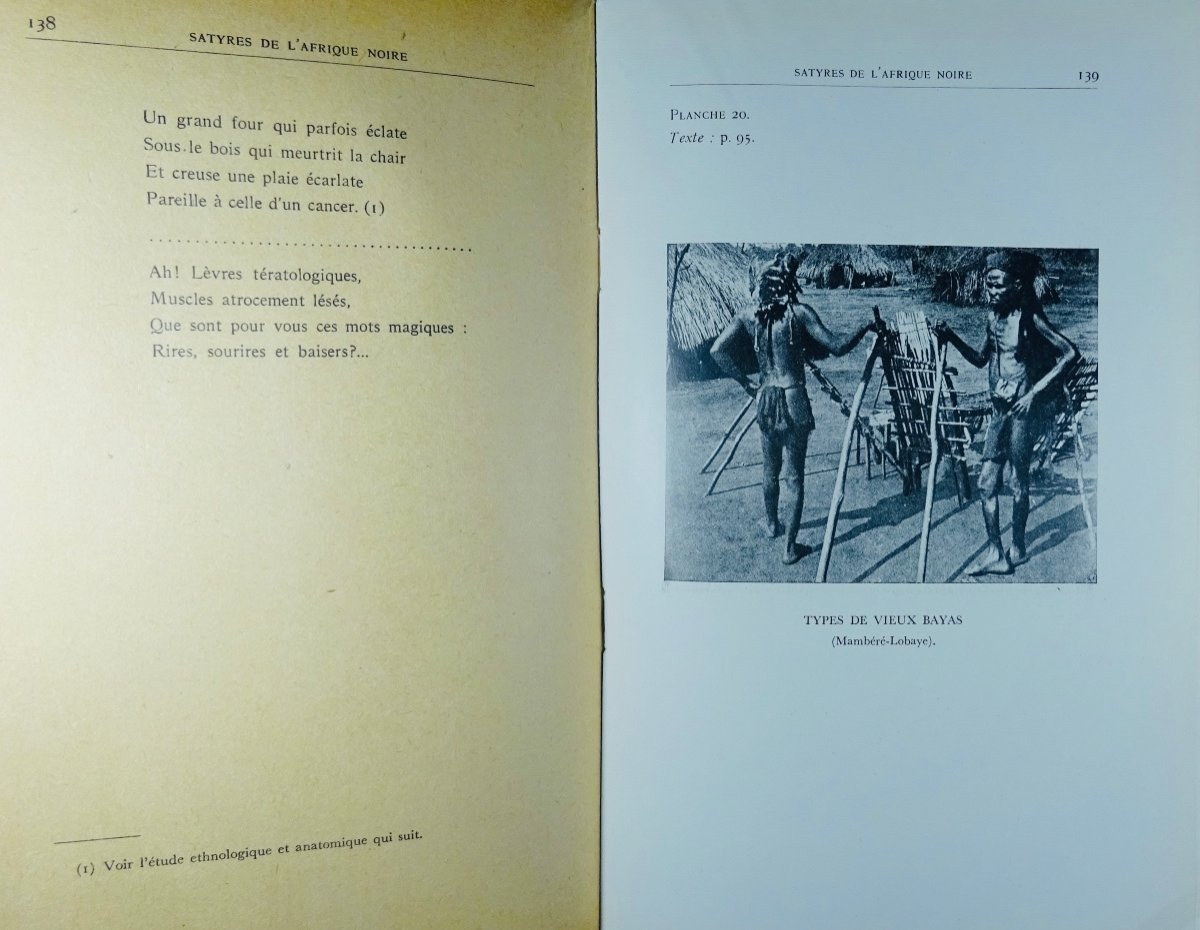 MURAZ (Docteur Gaston) - Satyres illustrées de l'Afrique noire. Broché, 1947.-photo-4