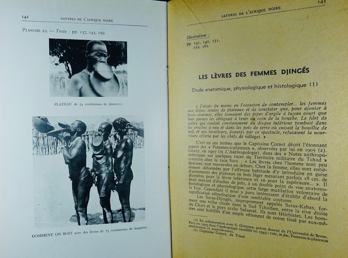 MURAZ (Docteur Gaston) - Satyres illustrées de l'Afrique noire. Broché, 1947.-photo-2