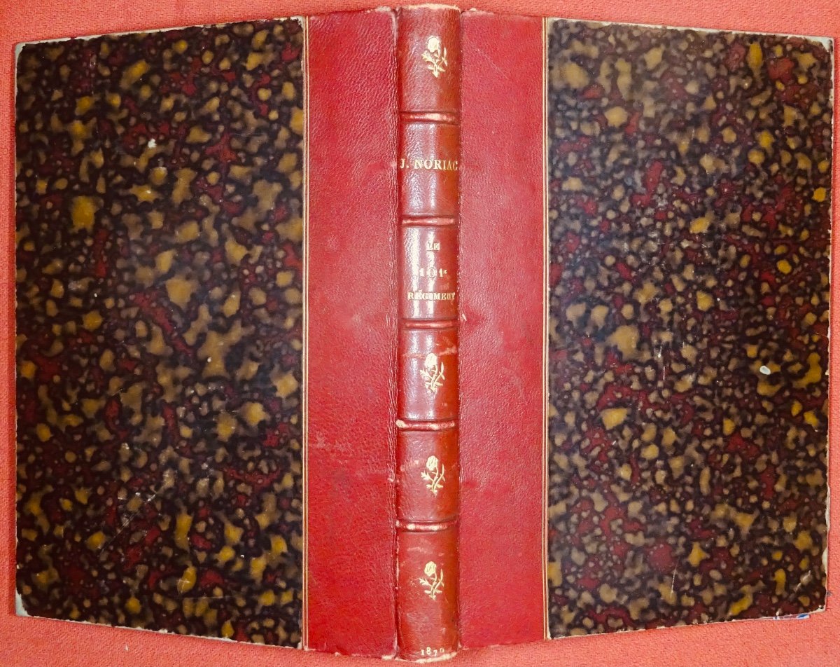 Noriac (jules) - The 101st Regiment. Paris, Michel Lévy Frères, 1870. In Contemporary Binding.-photo-4