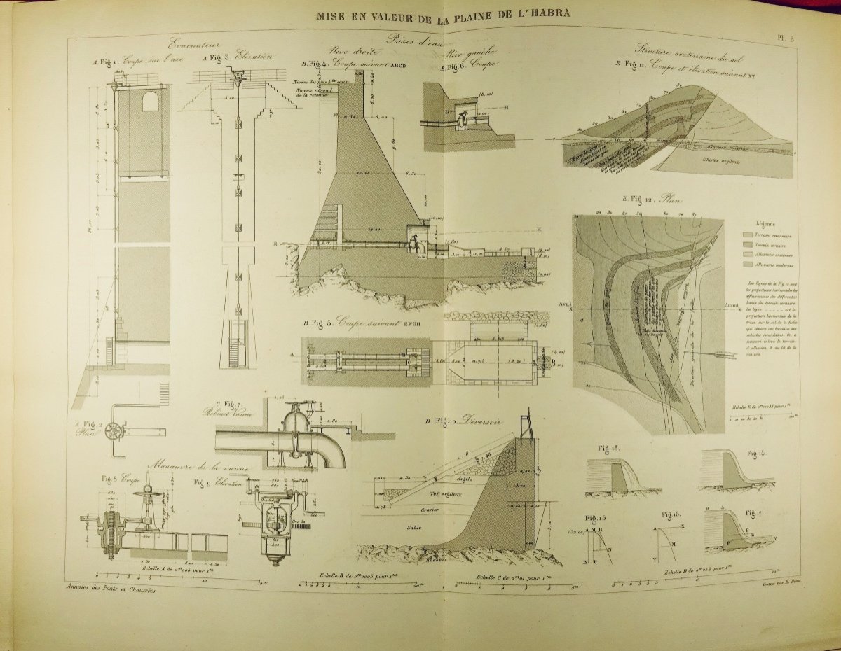 POCHET (Léon) - Mémoire sur la mise en valeur de la plaine de l'Habra. Algérie, 1875.-photo-1