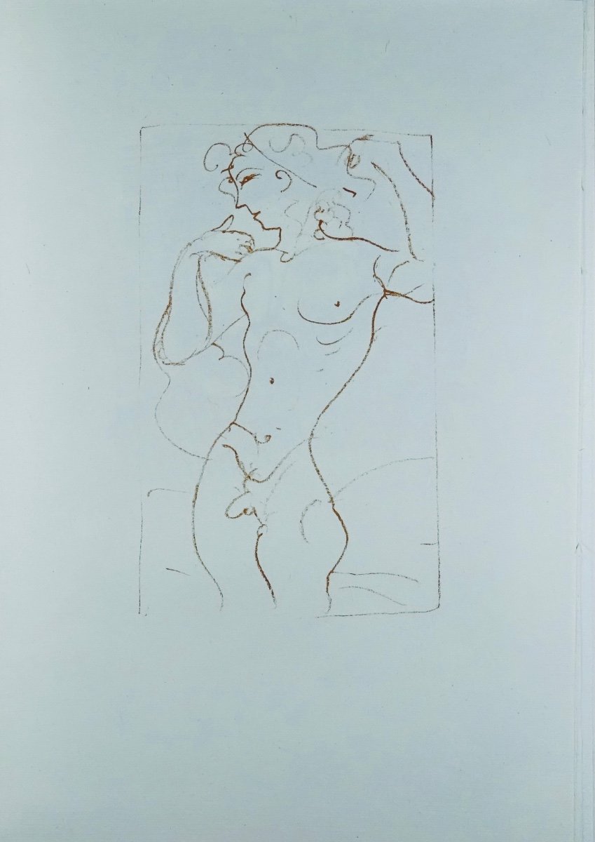 ANACRÉON - Odes anacréontiques. Cercle Lyonnais du Livre, 1953, illustré par André DERAIN.-photo-5