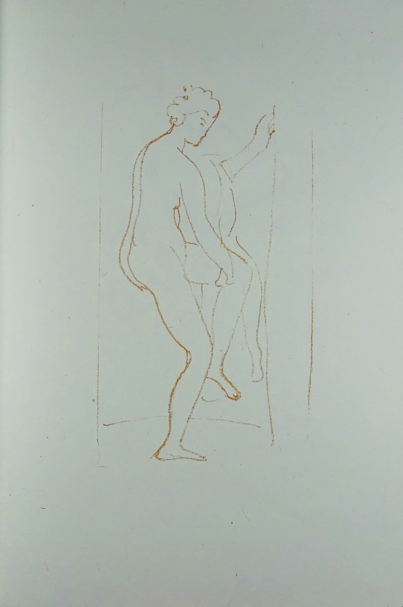 ANACRÉON - Odes anacréontiques. Cercle Lyonnais du Livre, 1953, illustré par André DERAIN.-photo-8