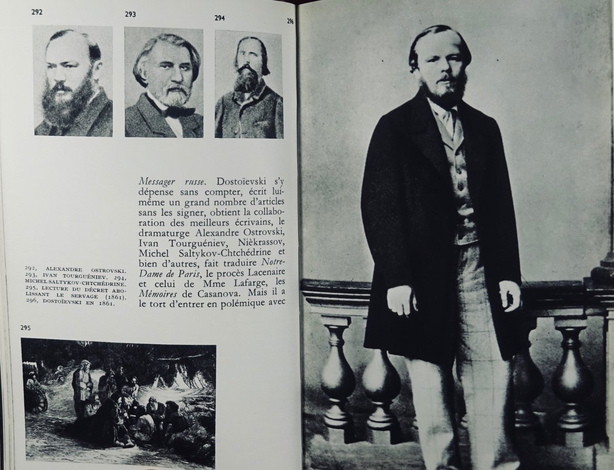 Aucouturier (gustave), Menuet (claude) - Album Dostoïevski. Editions Gallimard, 1975.-photo-7