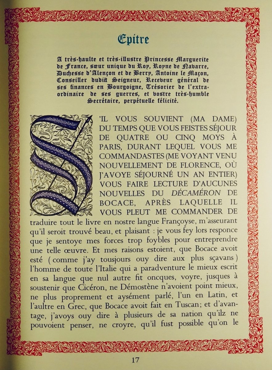 Boccace - The Decameron. Nice, éditions Le Chant Des Sphères, 1976, Illustrated By Gradassi.-photo-3