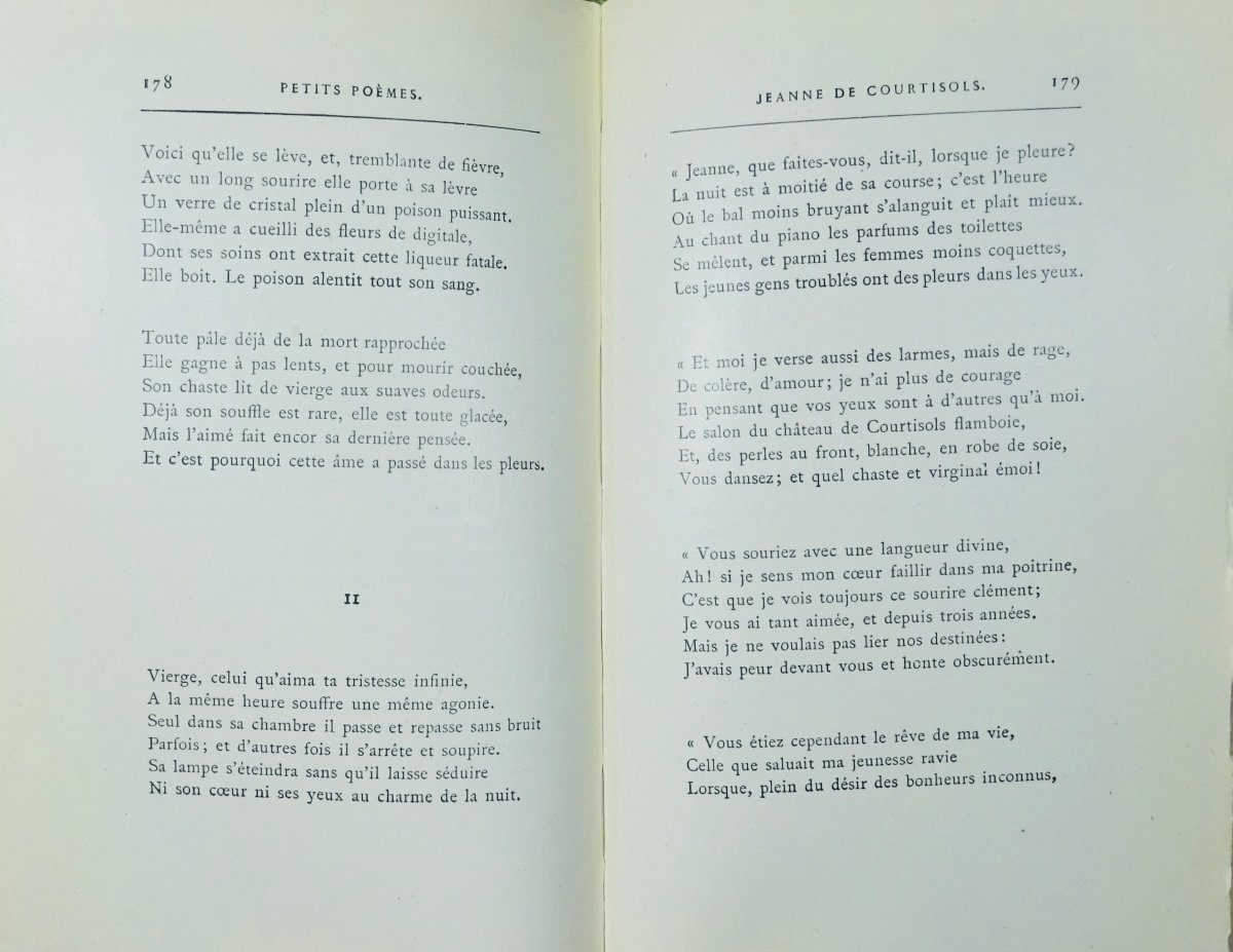 Bourget - Poems 1872 -1876. By The Sea. Uneasy Life. Little Poems. Lemerre, 1910.-photo-6