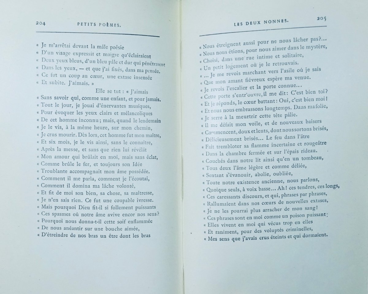 Bourget - Poems 1872 -1876. By The Sea. Uneasy Life. Little Poems. Lemerre, 1910.-photo-7