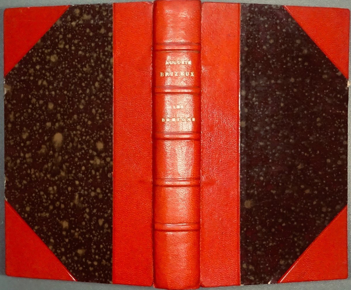 Brizeux (auguste) - The Bretons. Paris, Auguste Lemerre, Around 1920 And Well Bound.