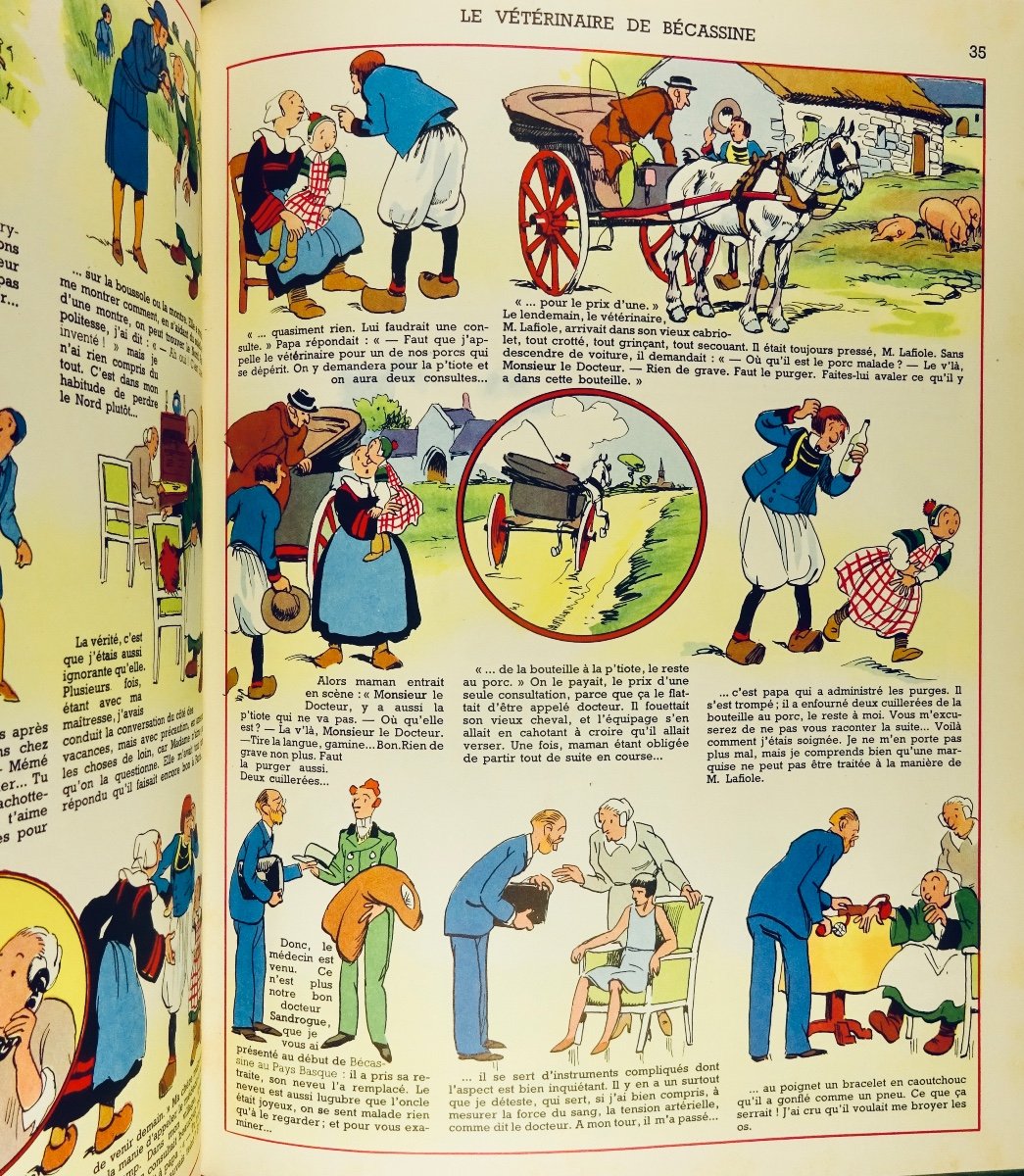 CAUMERY et PINCHON - Bécassine fait du scoutisme. Éditions Gautier-Languereau, 1955.-photo-6