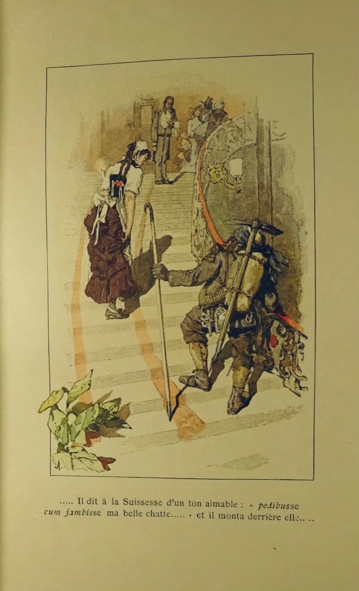 Daudet - Tartarin On The Alps, New Exploits Of The Tarasconnais Hero. Calmann Levy, 1885.-photo-2