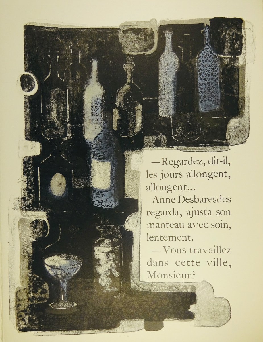 Duras - Moderato Cantabile. The Franco-swiss Bibliophiles, 1964, Illustrated By Minaux.-photo-5