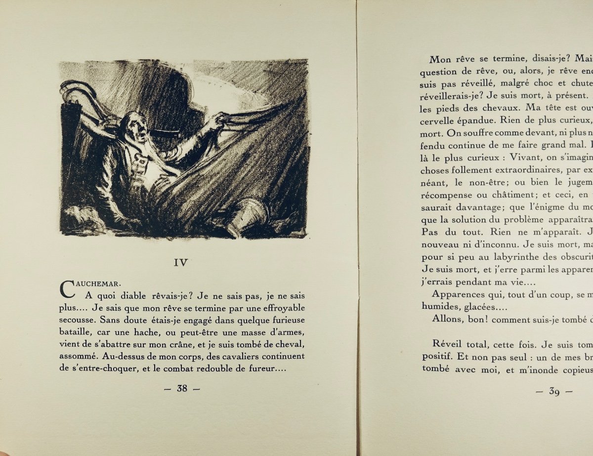 FARRÈRE (Claude) - La nuit en mer. Paris, Flammarion, 1928, illustré par FOUQUERAY.-photo-4