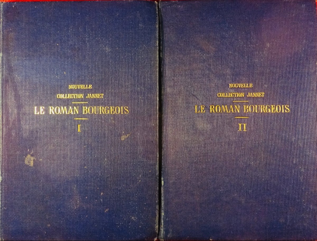 FURETIÈRE (Antoine) - Le roman bourgeois. Chez E. Picard, 1868, en cartonnage bleu marine.-photo-2