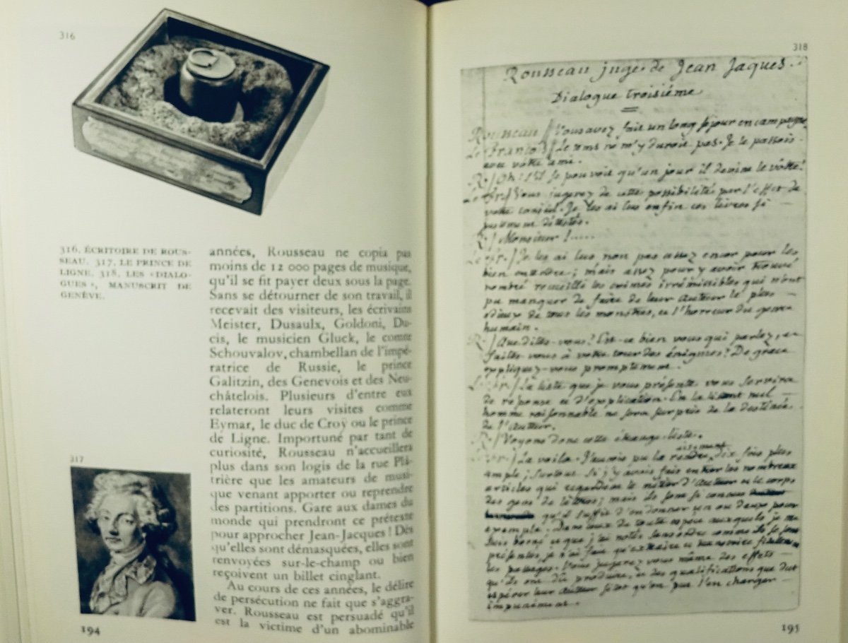 GAGNEBIN (Bernard) - Album Rousseau. Paris, Éditions Gallimard, 1976, en cartonnage d'éditeur.-photo-8