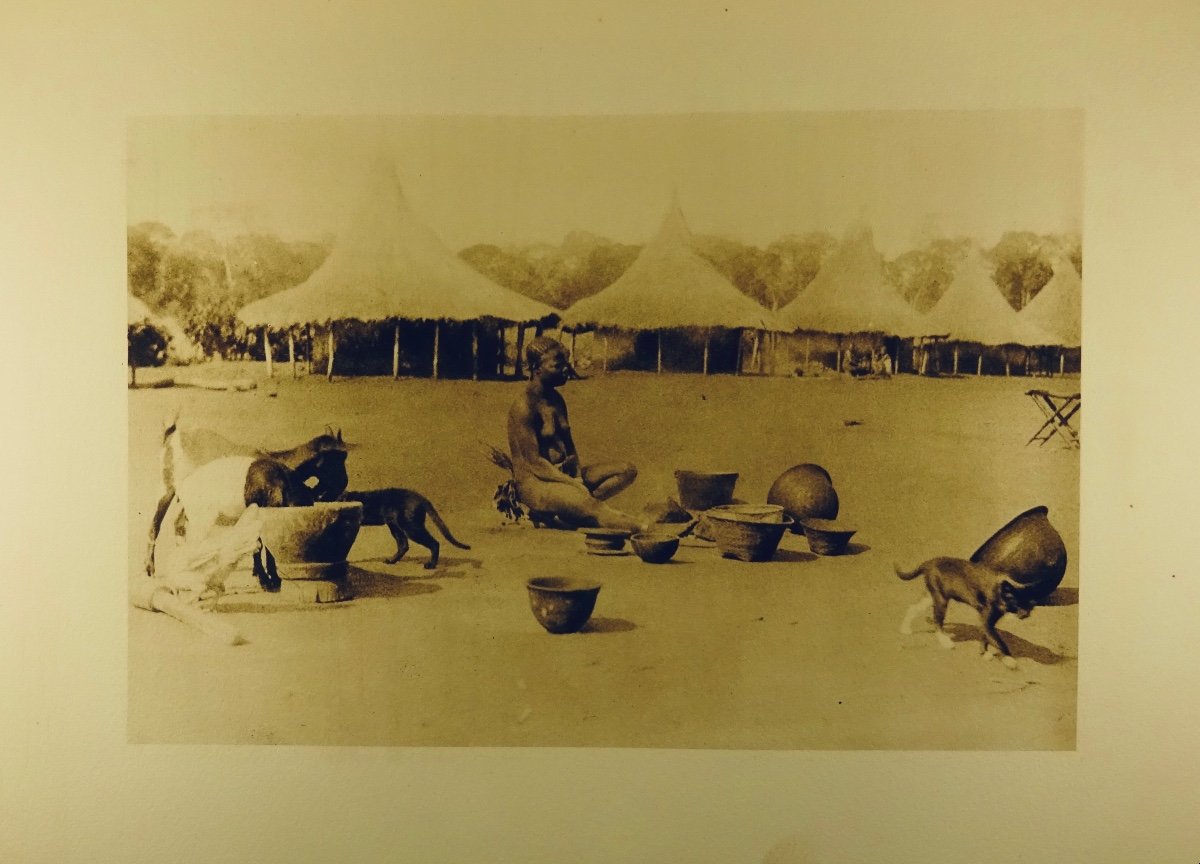 GIDE - Voyage au Congo, suivi du Retour du Tchad. Gallimard, 1929, en reliure d'époque.-photo-3