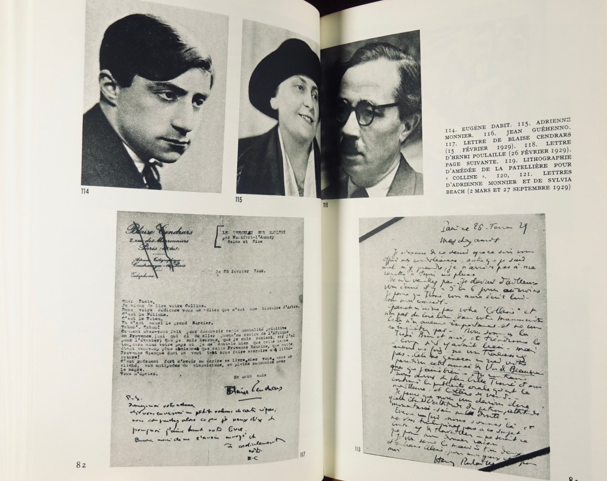 Godard (henry) - Album Giono. Paris, Editions Gallimard, 1980, Pléiade Album.-photo-3
