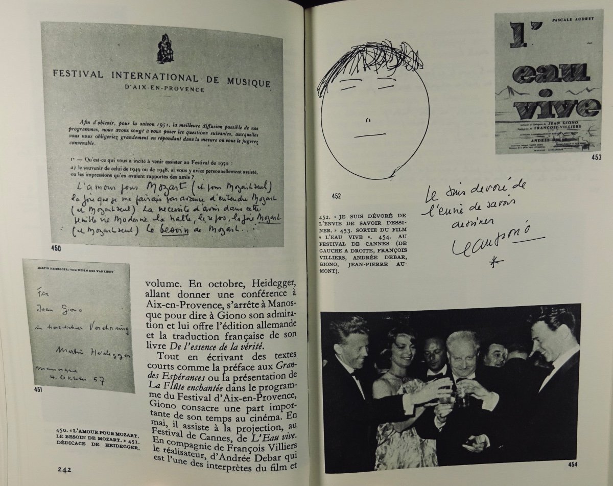 Godard (henry) - Album Giono. Paris, Editions Gallimard, 1980, Pléiade Album.-photo-8