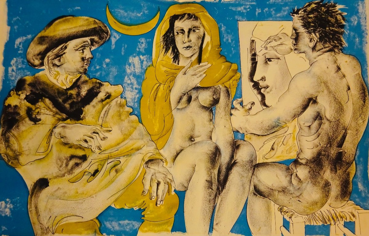 Jacob (max) - Ladies Of The Decans. Pierre De Tartas, 1970, Illustrated By Hans Erni.-photo-3