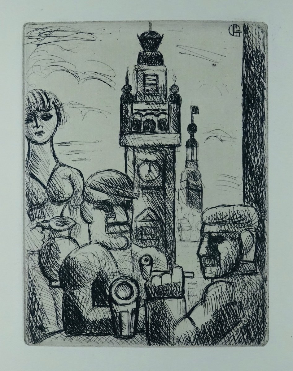 Jouglet (rene) - Lille. émile-paul Frères, 1926, With An Engraving By Gromaire.