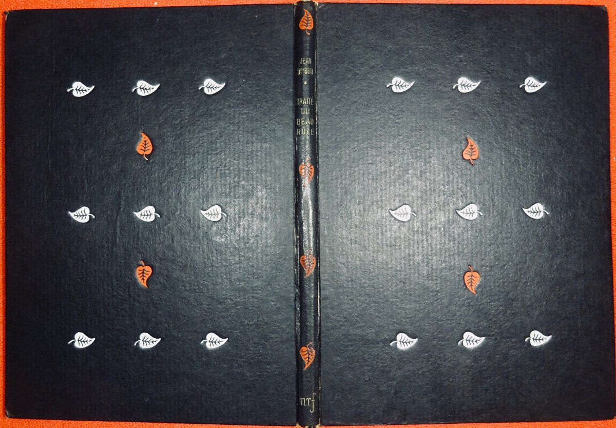 Lambert (jean) - Treaty Of The Beautiful Role. Gallimard, 1945, In A Cardboard Box By Prassinos.