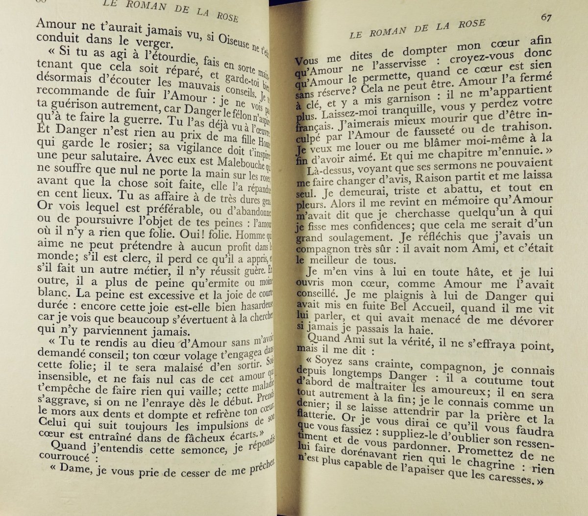 LORRIS et MELUN - Le roman de la rose. Gallimard, 1949, cartonnage de Paul BONET.-photo-4