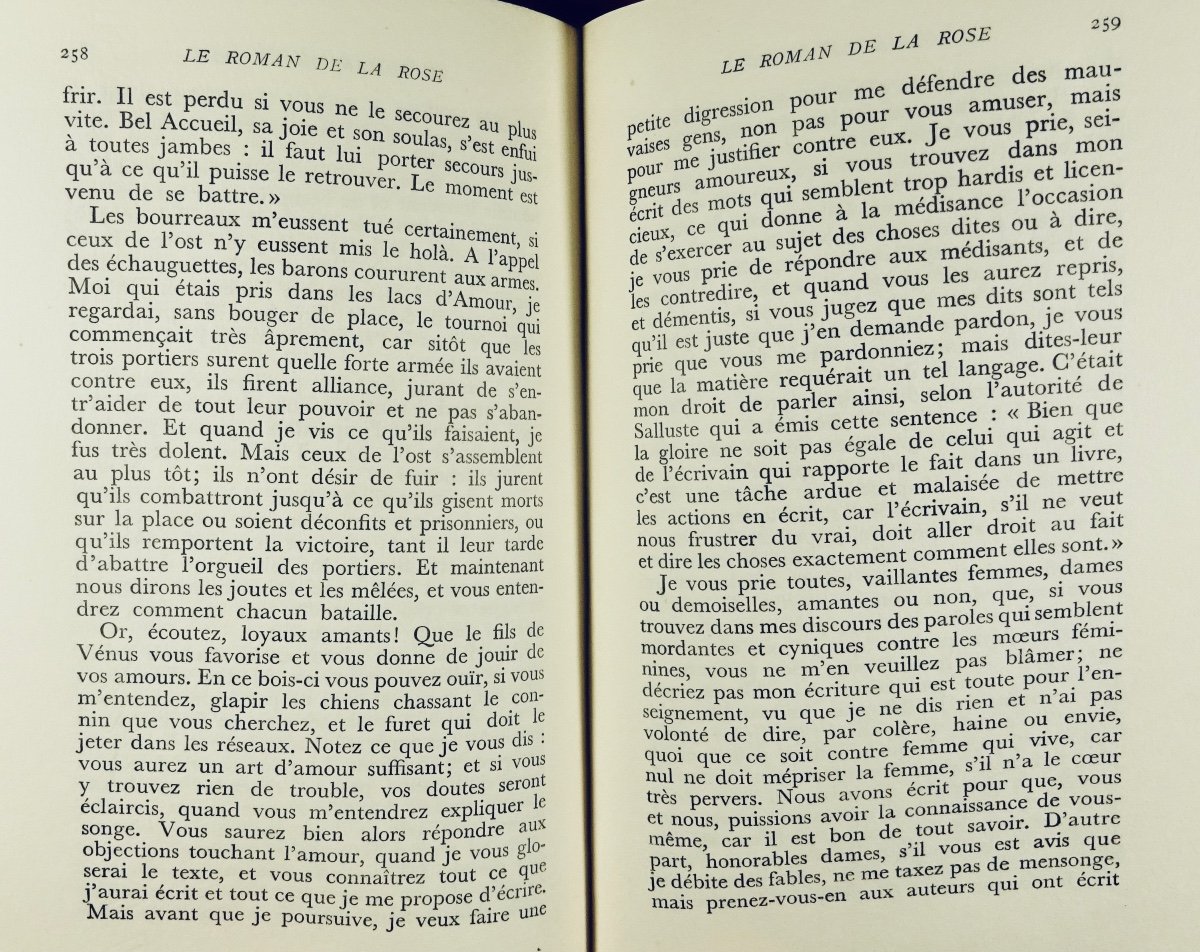 LORRIS et MELUN - Le roman de la rose. Gallimard, 1949, cartonnage de Paul BONET.-photo-6