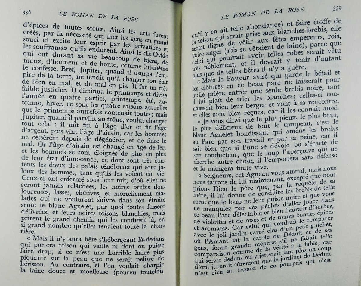 LORRIS et MELUN - Le roman de la rose. Gallimard, 1949, cartonnage de Paul BONET.-photo-8