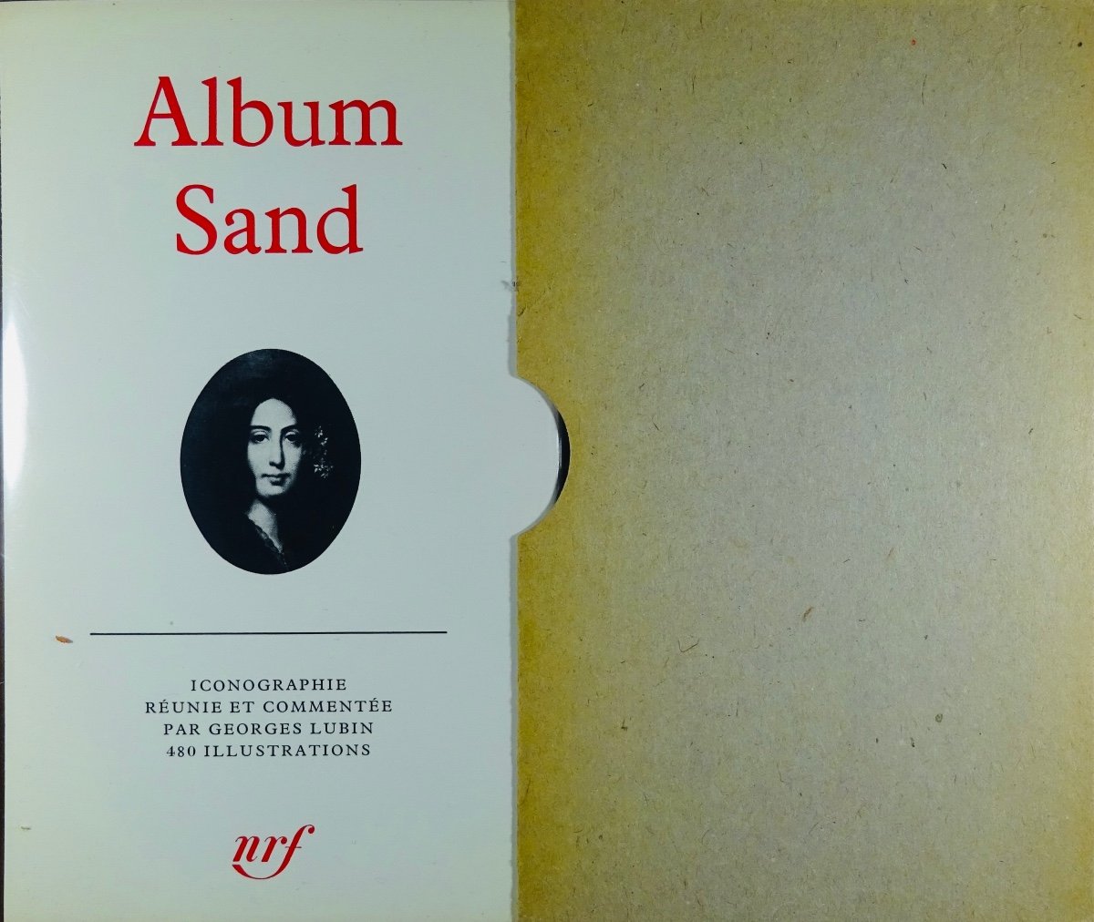 LUBIN (Georges) - Album George Sand. Éditions Gallimard, 1973, en reliure d'éditeur.-photo-4