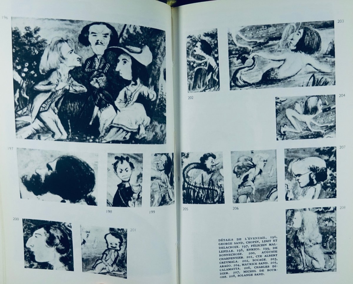 LUBIN (Georges) - Album George Sand. Éditions Gallimard, 1973, en reliure d'éditeur.-photo-3