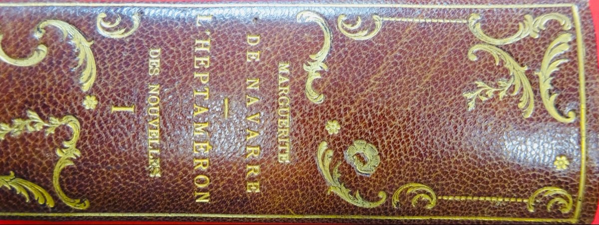 NAVARRE (Marguerite de) - L'Heptaméron des nouvelles. Librairie des Bibliophiles, 1879.-photo-1