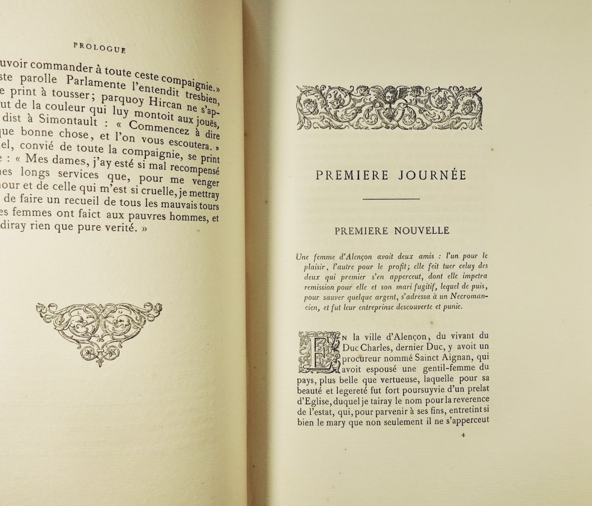 NAVARRE (Marguerite de) - L'Heptaméron des nouvelles. Librairie des Bibliophiles, 1879.-photo-4
