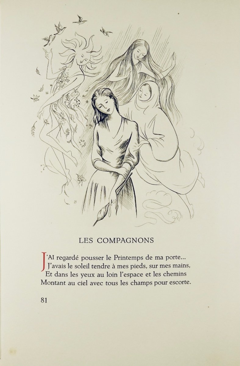 Noël - Songs And Times. Marcel Lubineau, Publisher, 1958 And Illustrated By Clouzot.-photo-8