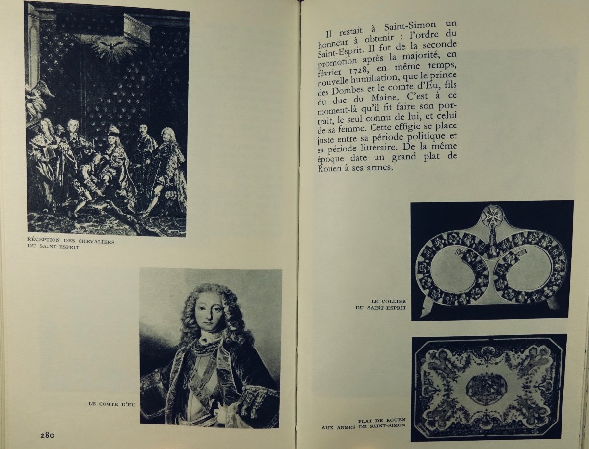 POISSON (Georges) - Album Saint-Simon. Paris, Éditions Gallimard, 1969, reliure d'éditeur.-photo-8