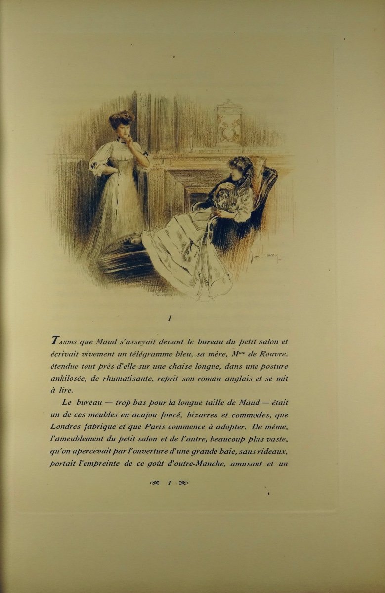 Prévost (marcel) - The Half-virgins. A. Romagnol, 1909, Illustrated By Joseph-marius Avy.-photo-3