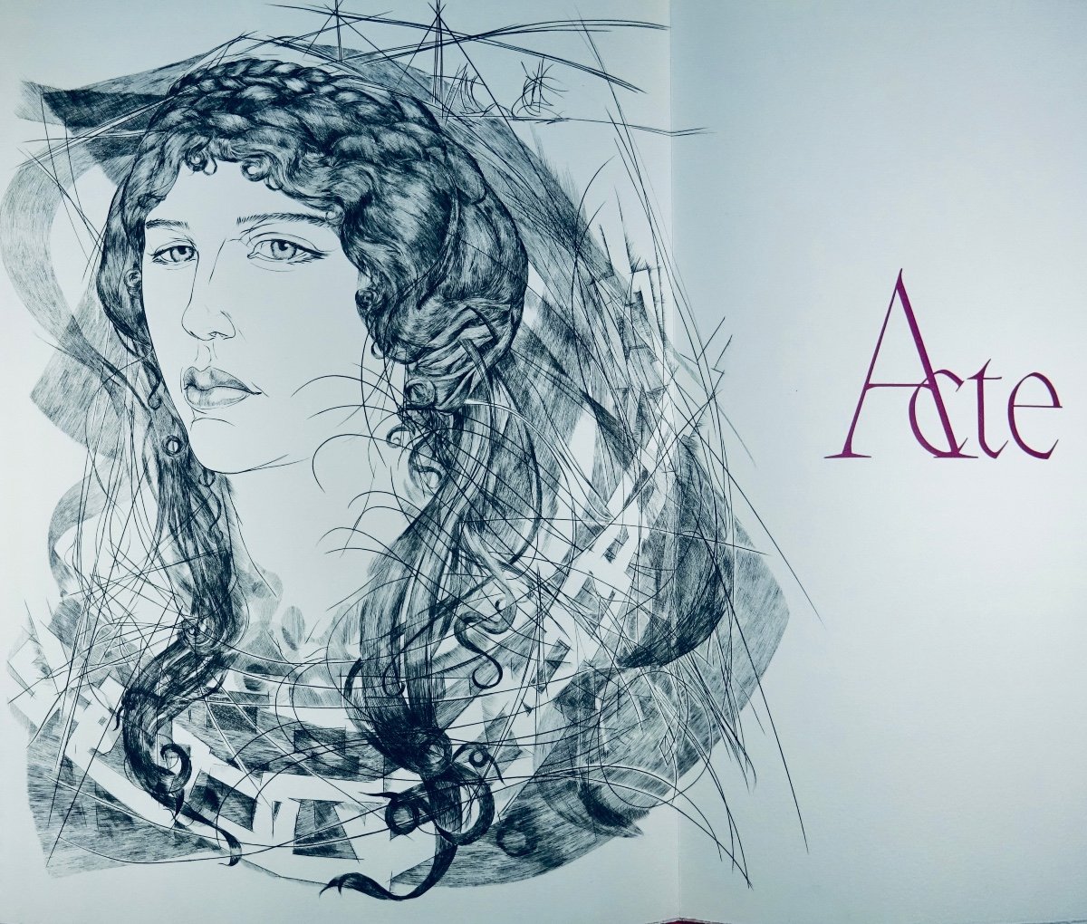 RACINE (Jean) - Phèdre. Grésivaudan et L'Artisan du Livre, 1973, illustrations de GARRANCE.-photo-5
