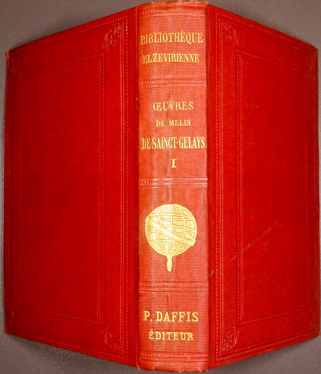 SAINCT-GELAYS (Melin de) - Oeuvres complètes de Melin de Sainct-Gelays . Paul DAFFIS, 1873.-photo-2