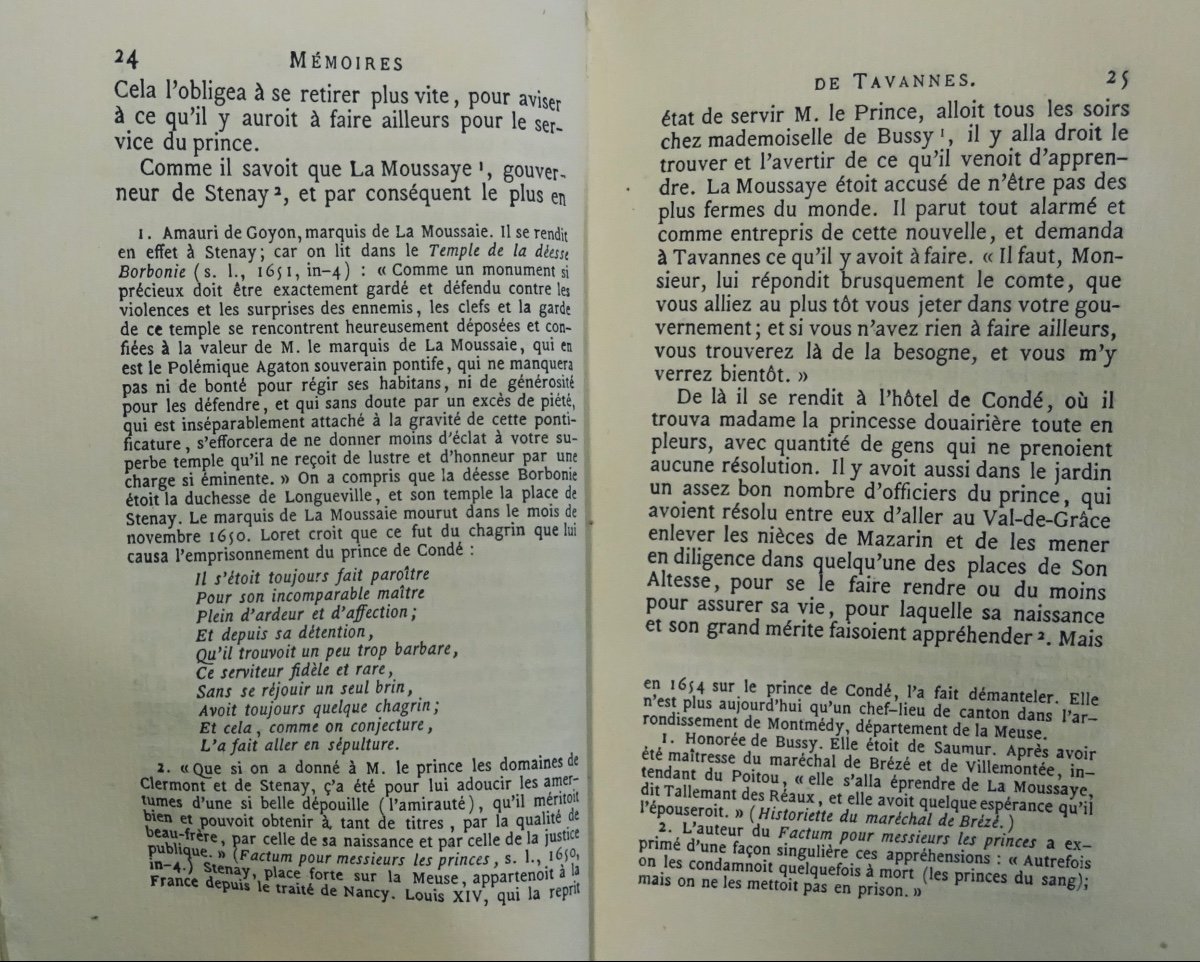 SAULX (Jacques de) - Mémoires de Jacques de Saulx comte de Tavannes. Jannet, 1858.-photo-3