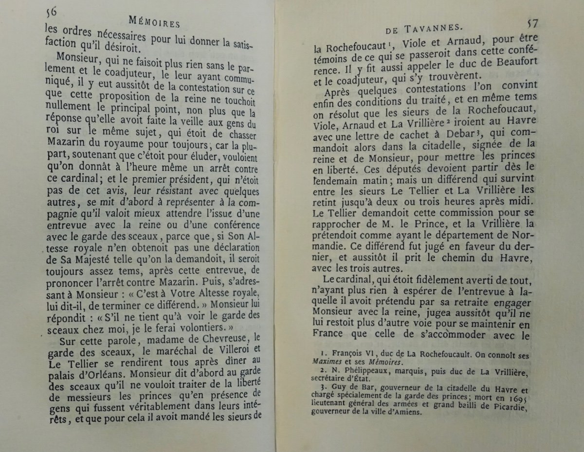 SAULX (Jacques de) - Mémoires de Jacques de Saulx comte de Tavannes. Jannet, 1858.-photo-4