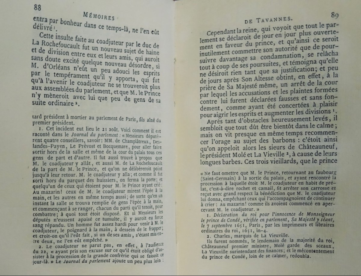 SAULX (Jacques de) - Mémoires de Jacques de Saulx comte de Tavannes. Jannet, 1858.-photo-5