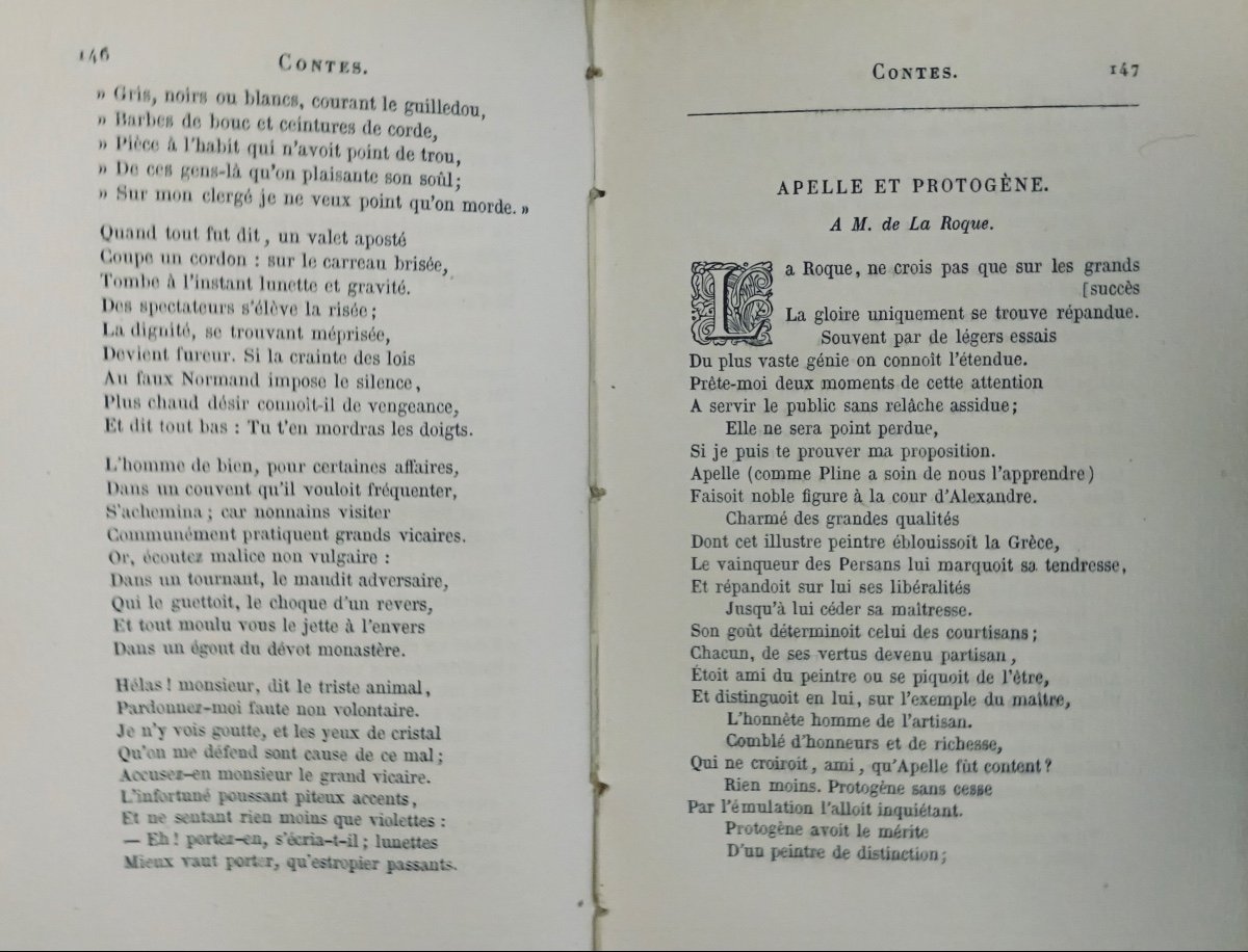 Senecé - Selected Works Of Sénecé. Jannet, 1855, In Publisher's Cardboard.-photo-8