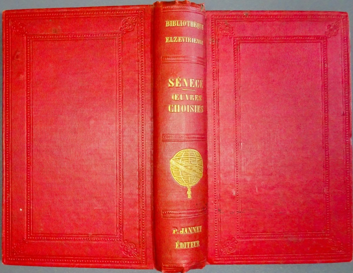 Senecé - Selected Works Of Sénecé. Jannet, 1855, In Publisher's Cardboard.