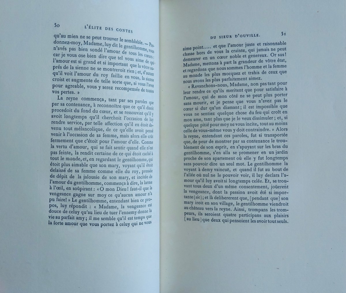 SIEUR D'OUVILLE - L'élite des contes du sieur D'Ouville. Librairie des Bibliophiles, 1883.-photo-7