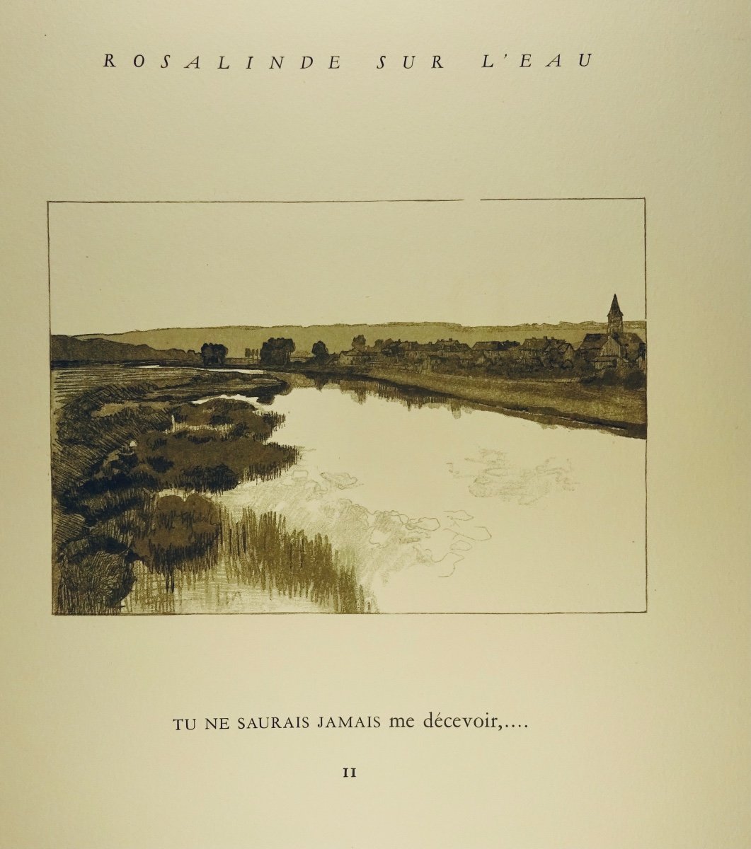 SUARÈS (André) - Rosalinde sur l'eau. Beaux Livres Grands Amis, 1960, illustré par BELTRAND.-photo-3