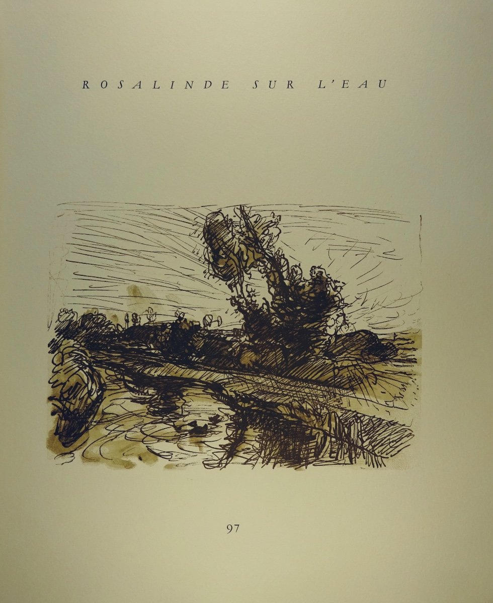 SUARÈS (André) - Rosalinde sur l'eau. Beaux Livres Grands Amis, 1960, illustré par BELTRAND.-photo-5