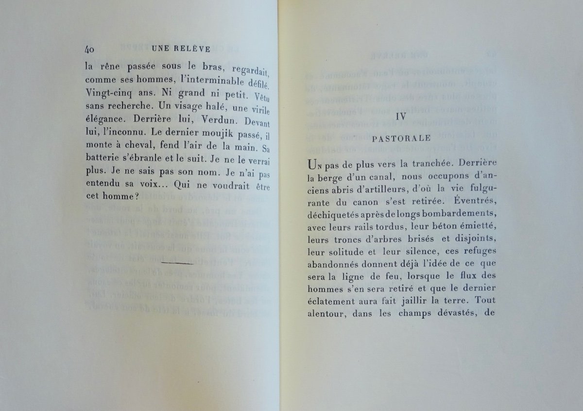 THARAUD (Jérome et Jean) - Une relève. Émile-Paul Frères, 1919 et en édition originale.-photo-4