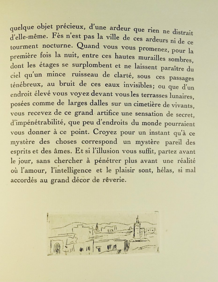 THARAUD (Jérôme et Jean) - La nuit de Fès. Flammarion, 1930 et illustré par MAINSSIEUX.-photo-7