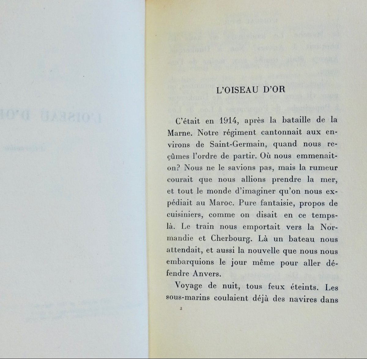 Tharaud (jérome Et Jean) - The Golden Bird. Librairie Plon, 1931, Sent By The Author.-photo-5