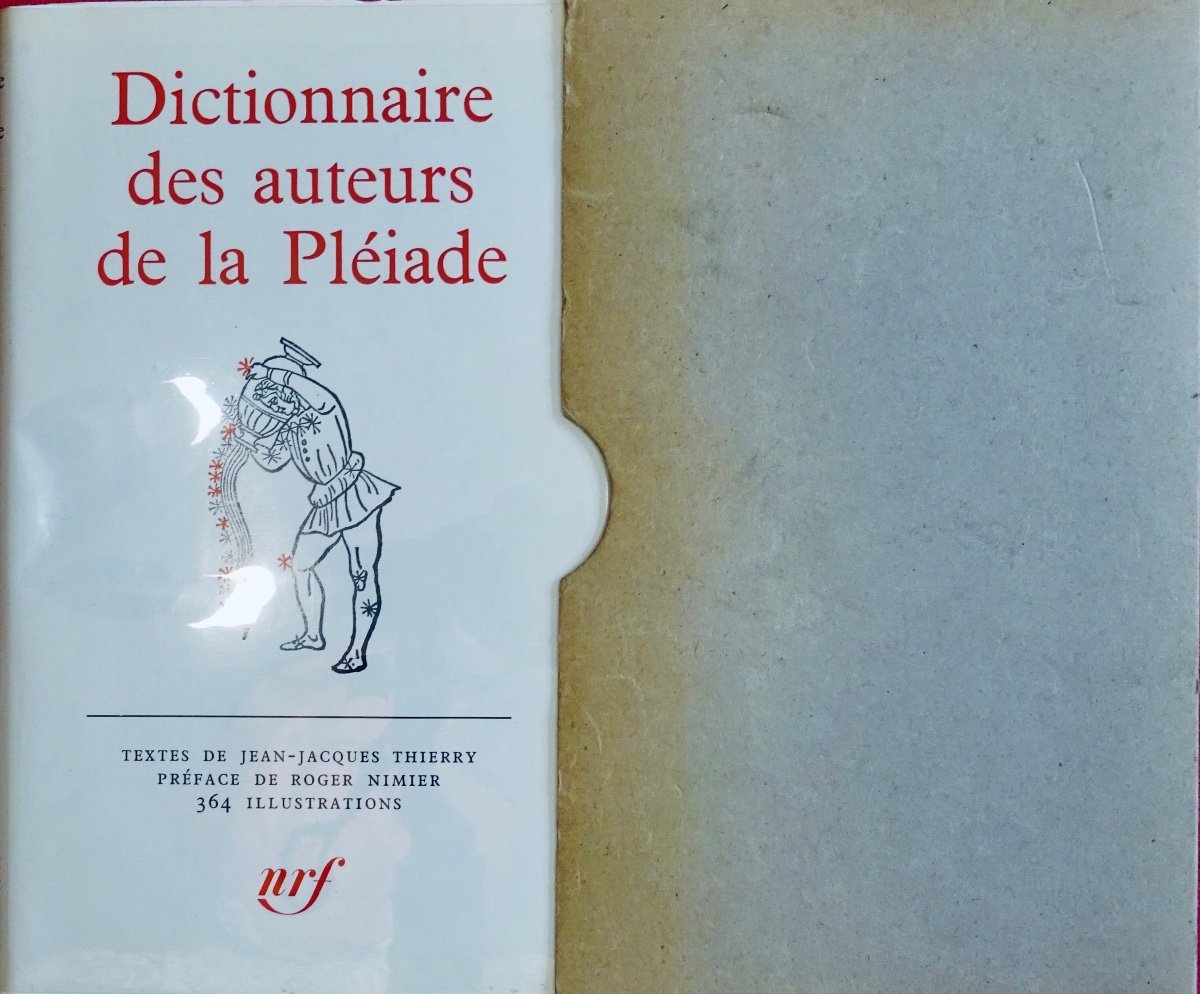Thierry (jean-jacques) - Dictionary Of The Authors Of The Pléïade. Editions Gallimard, 1960.-photo-4
