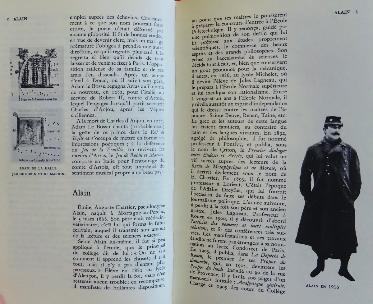 Thierry (jean-jacques) - Dictionary Of The Authors Of The Pléïade. Editions Gallimard, 1960.-photo-1