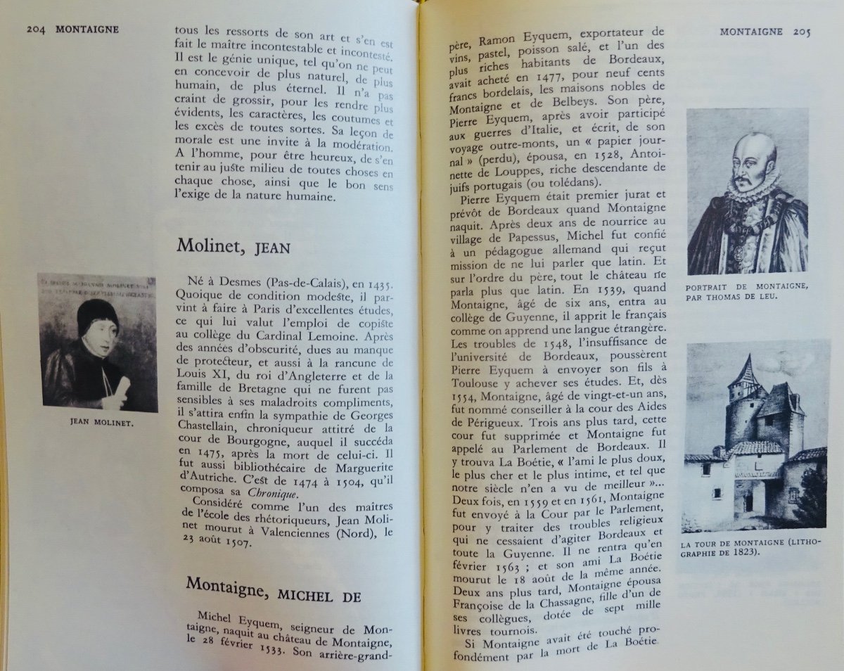 Thierry (jean-jacques) - Dictionary Of The Authors Of The Pléïade. Editions Gallimard, 1960.-photo-6